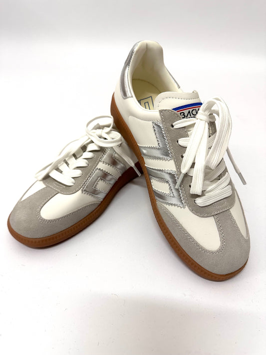 BACK70 - Sneaker Cloud weiß/silber