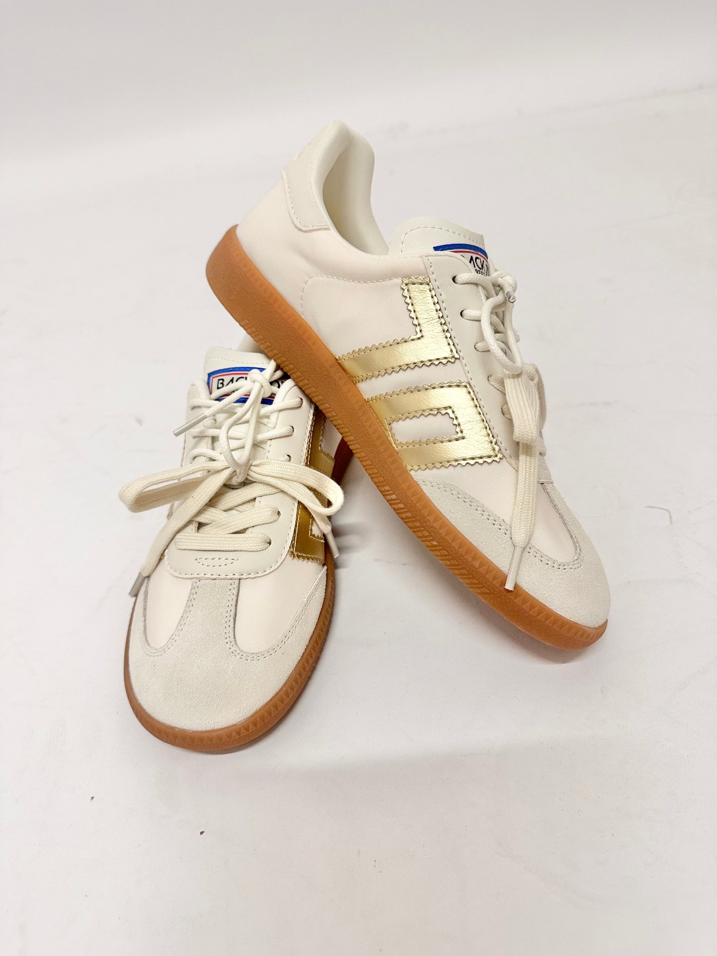 BACK70 - Sneaker GHOST milk/light gold