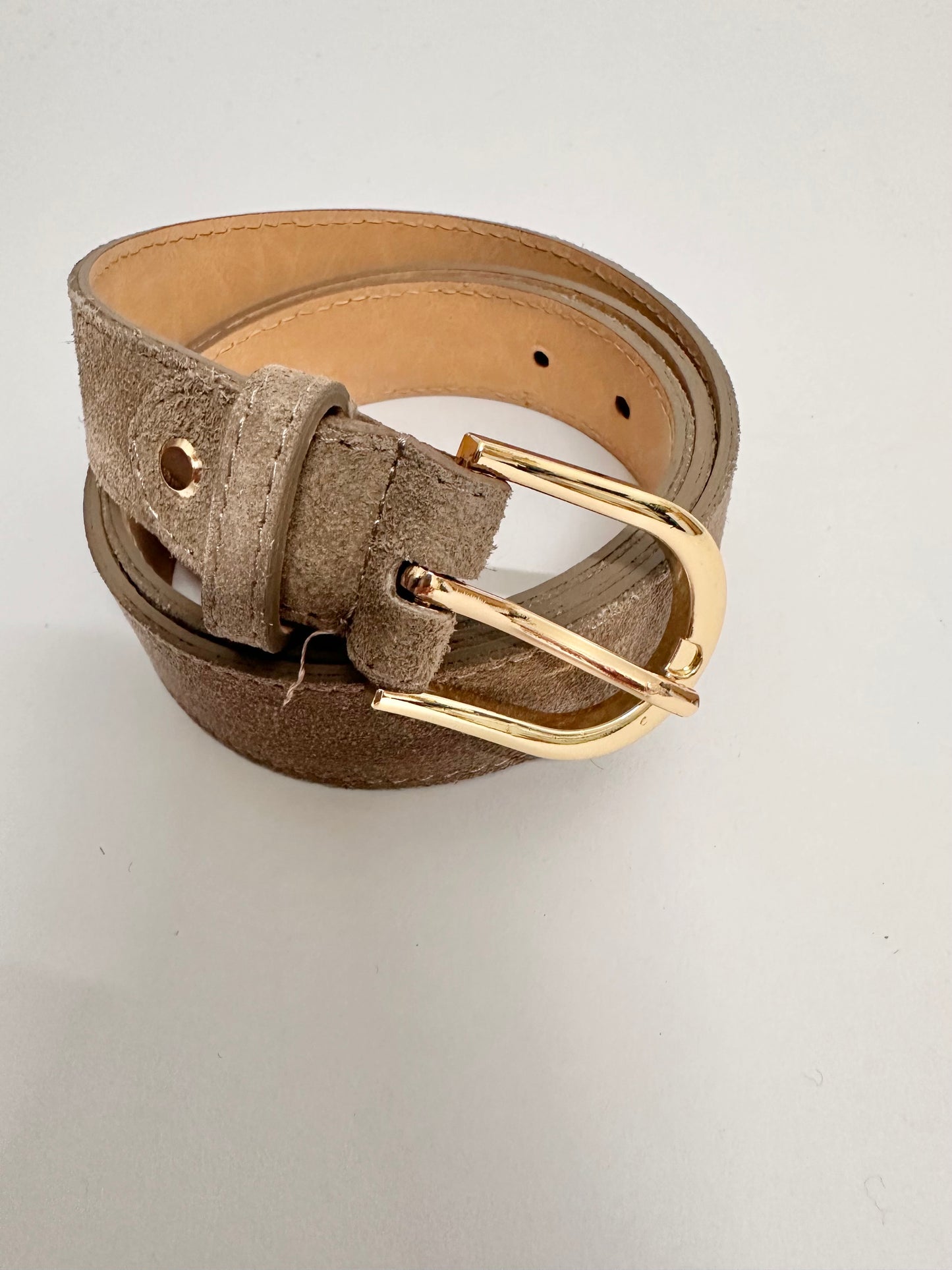 Gürtel Wildleder GoldRL