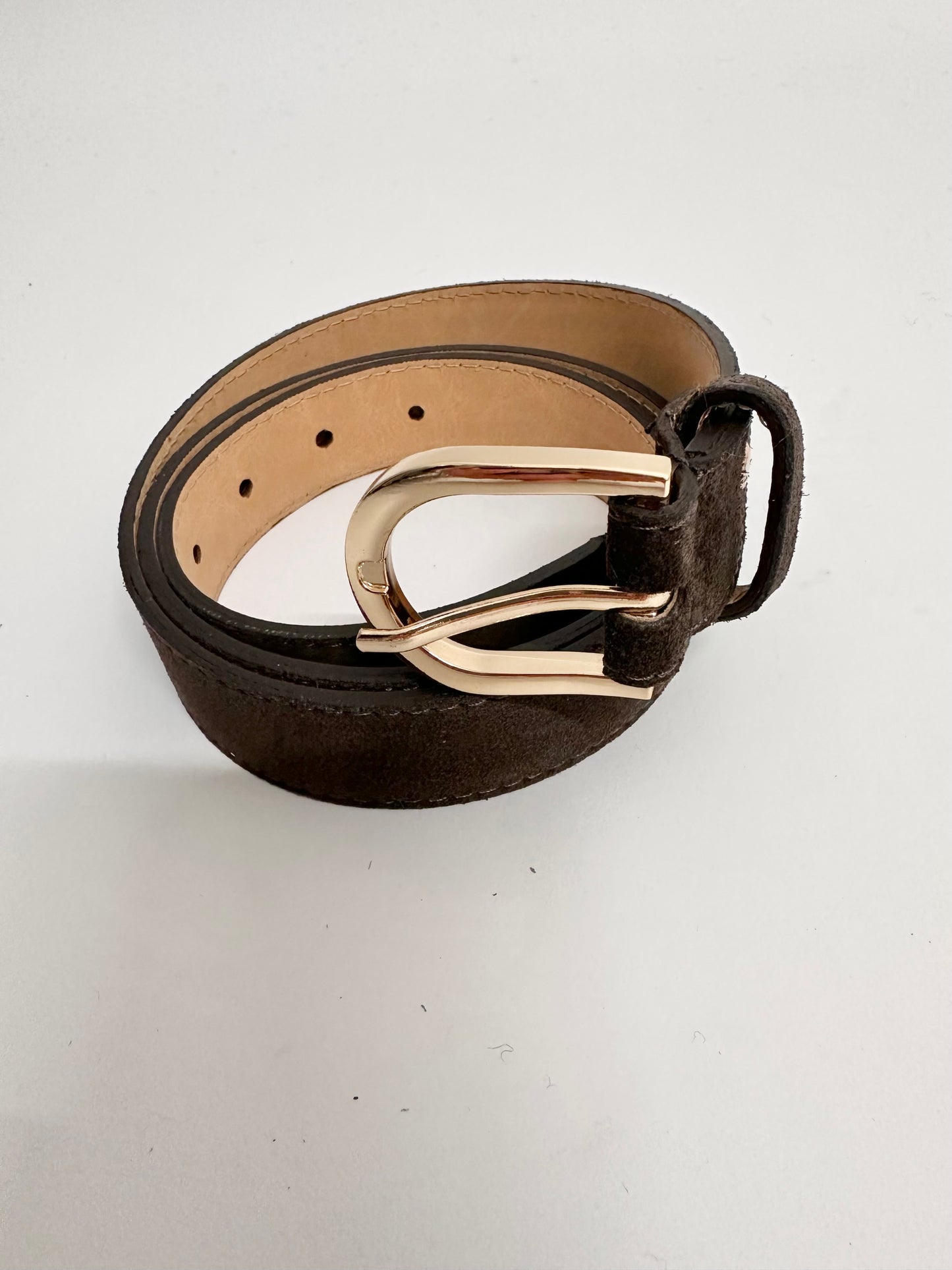 Gürtel Wildleder GoldRL