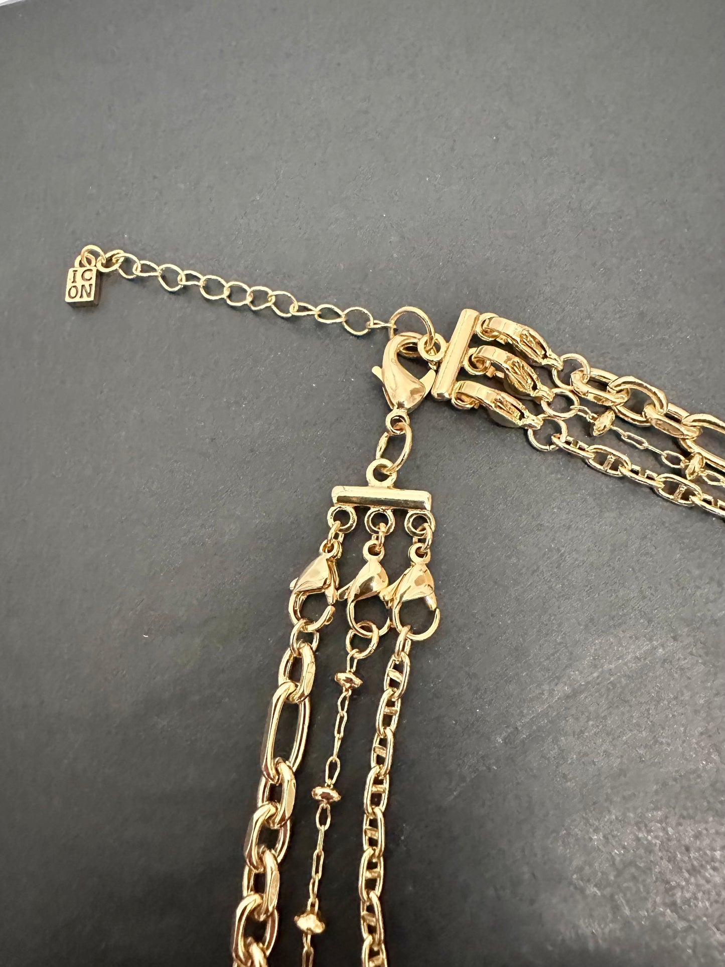 Kette LumaIC gold + silber