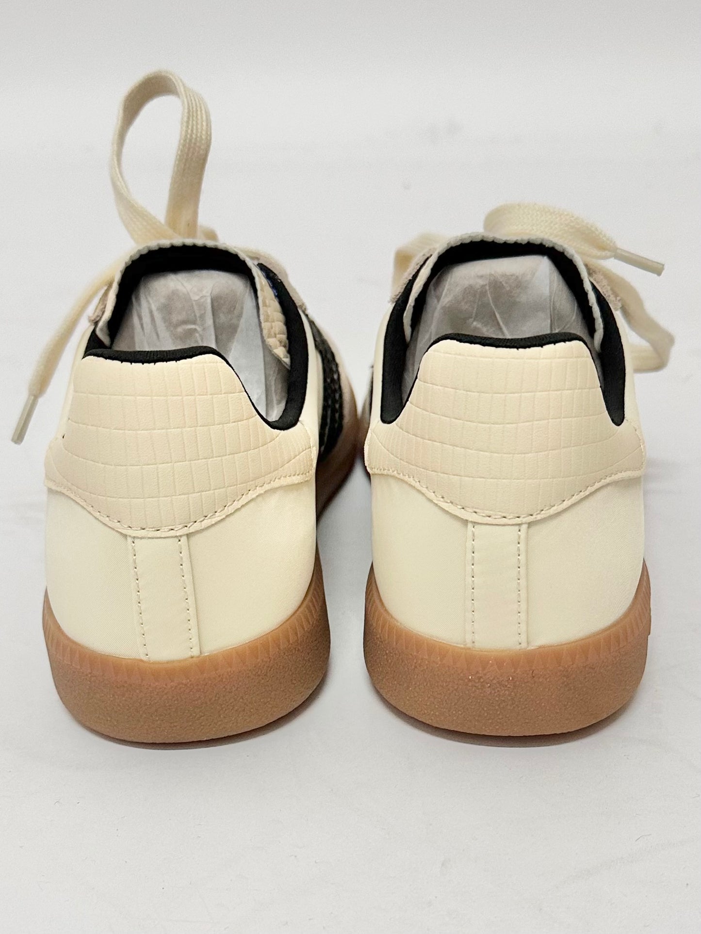 BACK70 - Sneaker GHOST beige/croc black