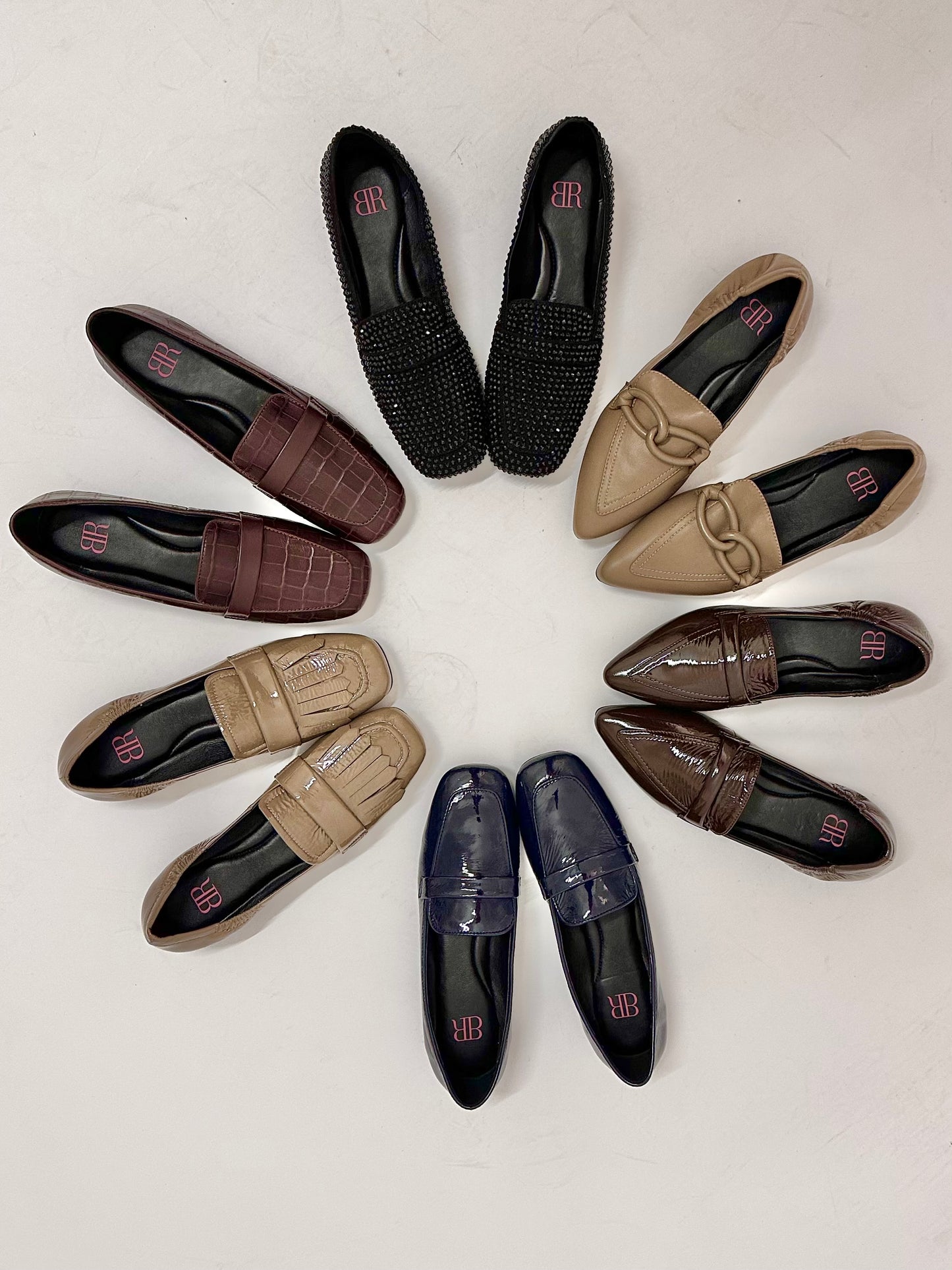 Ballerina Dory black suede