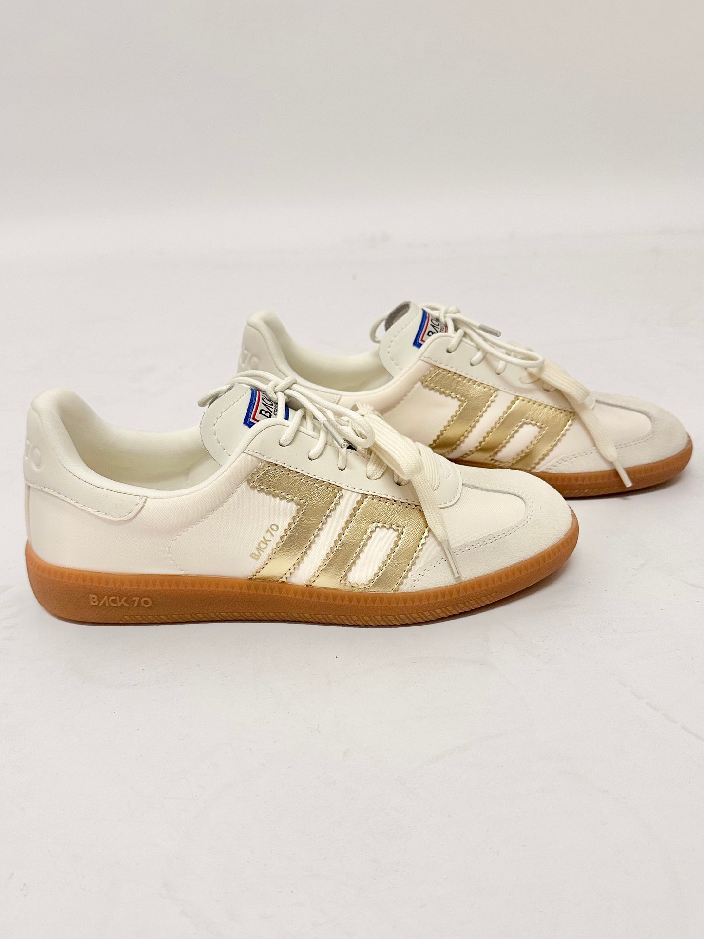 BACK70 - Sneaker GHOST milk/light gold