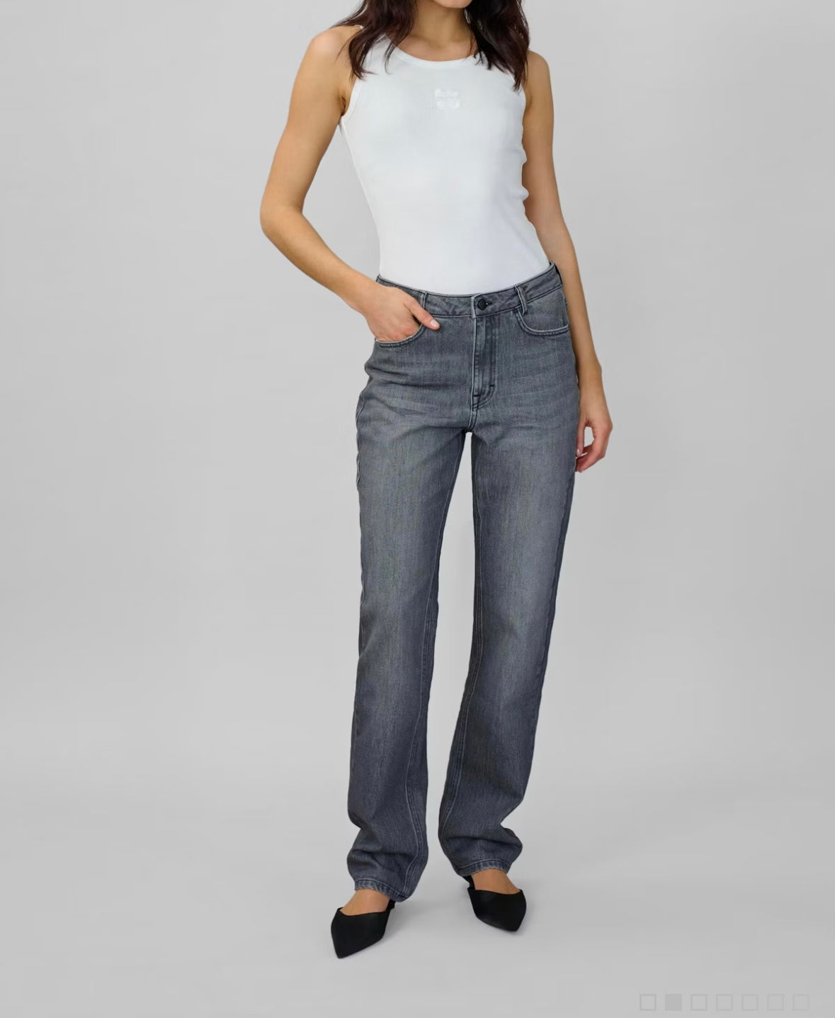 Jeans Isa High StraightMW