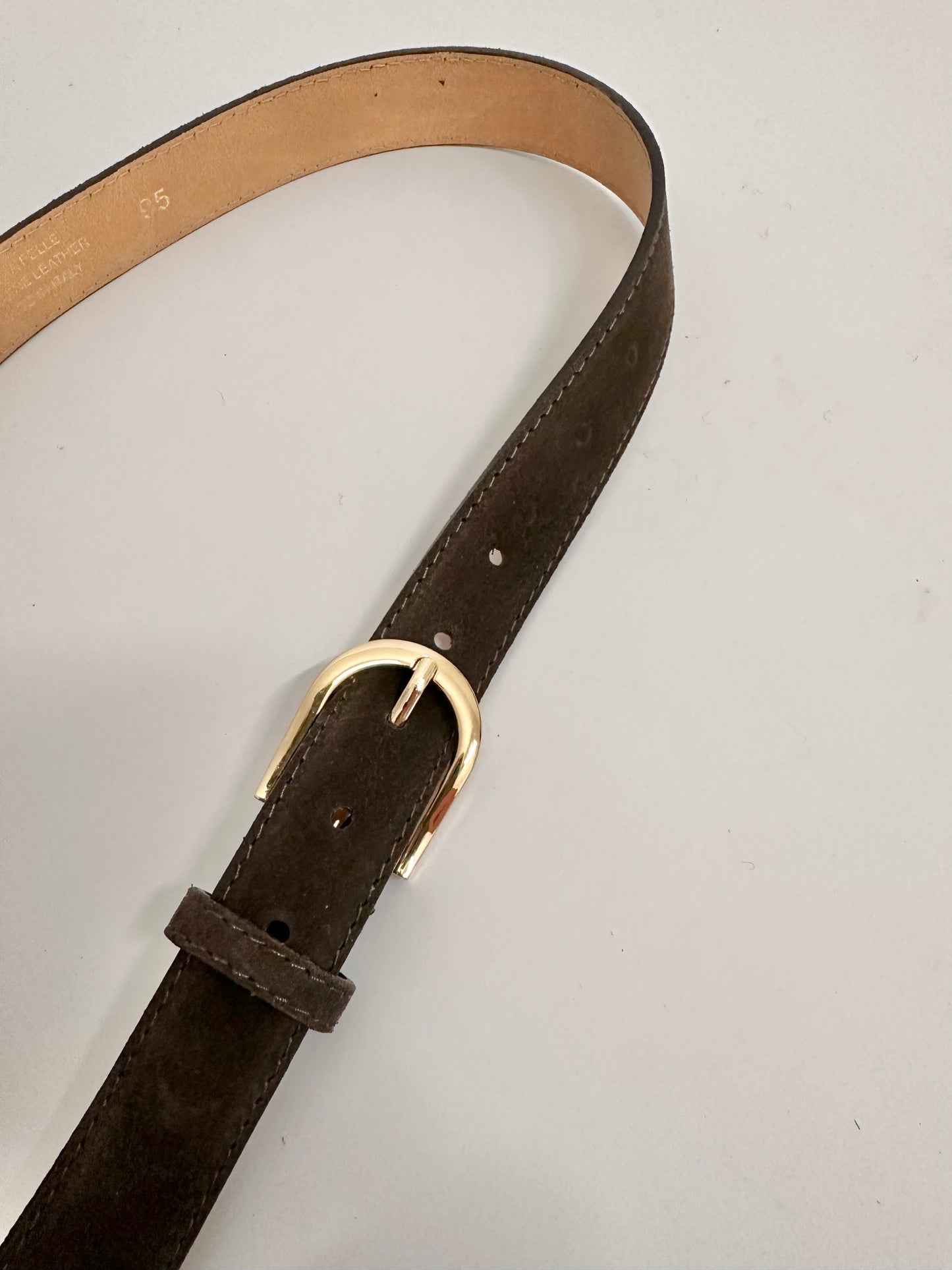 Gürtel Wildleder GoldRL