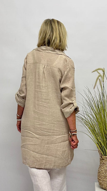 Leinen Bluse/Kleid LilliRL