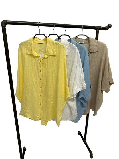 Leinen Bluse/Jacke