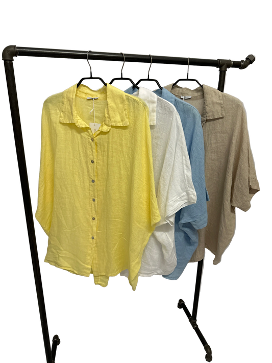 Leinen Bluse/Jacke