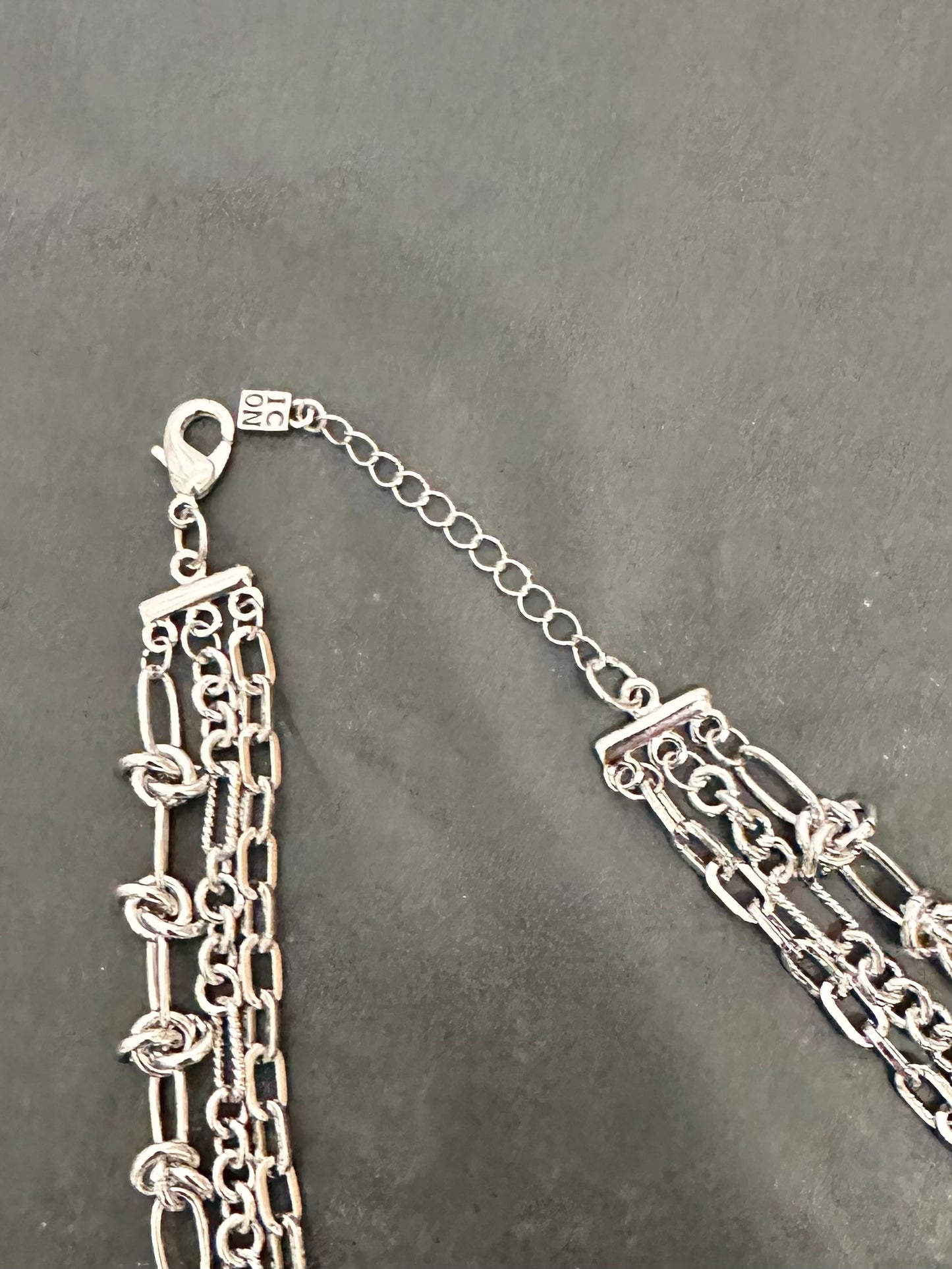 Kette KnotIC gold + silber