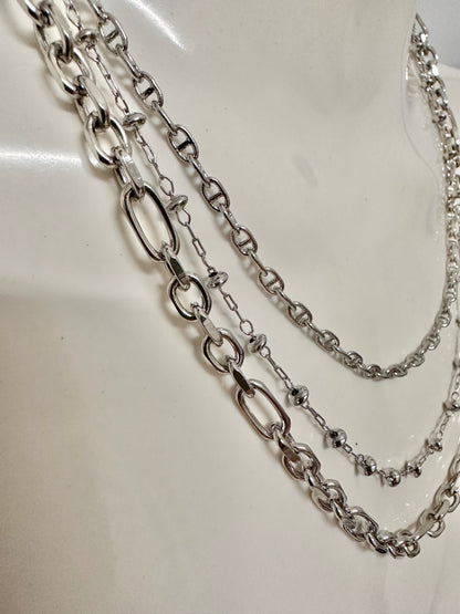 Kette LumaIC gold + silber