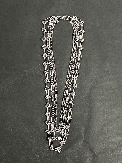 Kette KnotIC gold + silber