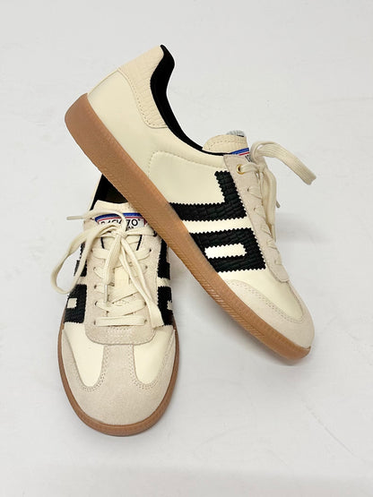 BACK70 - Sneaker GHOST beige/croc black