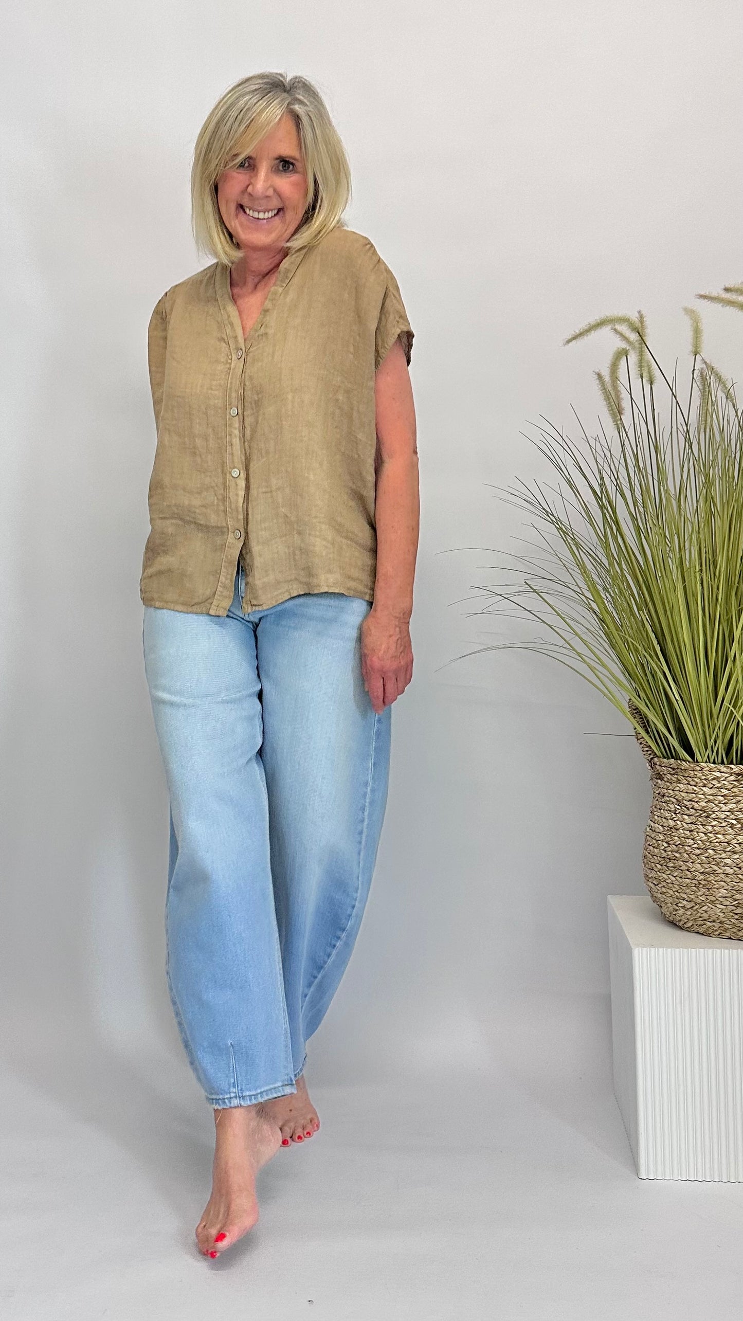 Loose Barrel Jeans