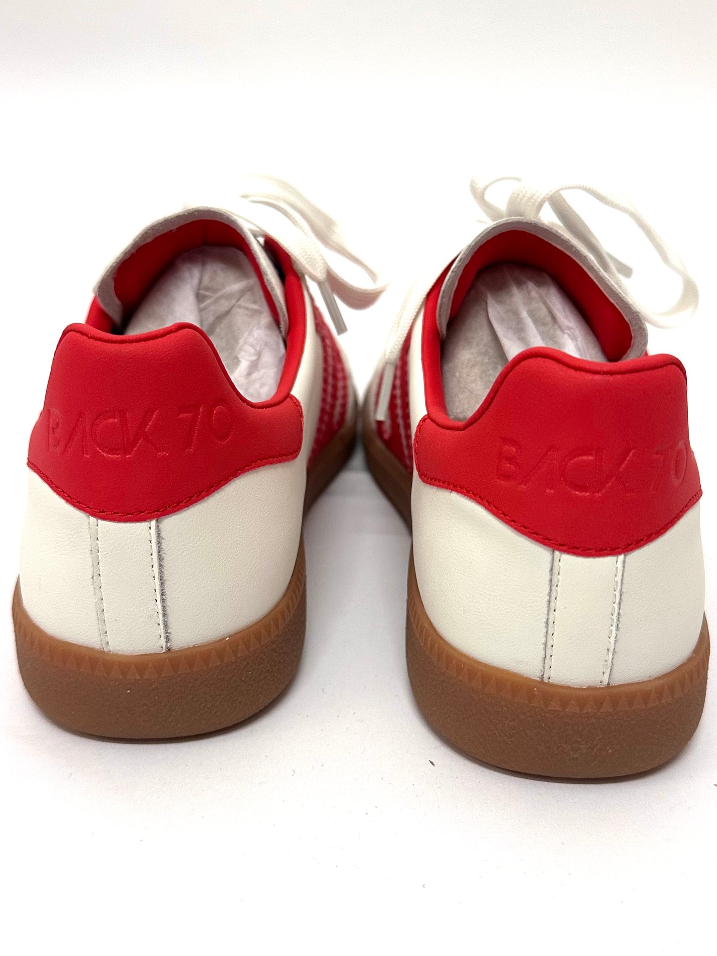 BACK70 - Sneaker Cloud weiß/rot