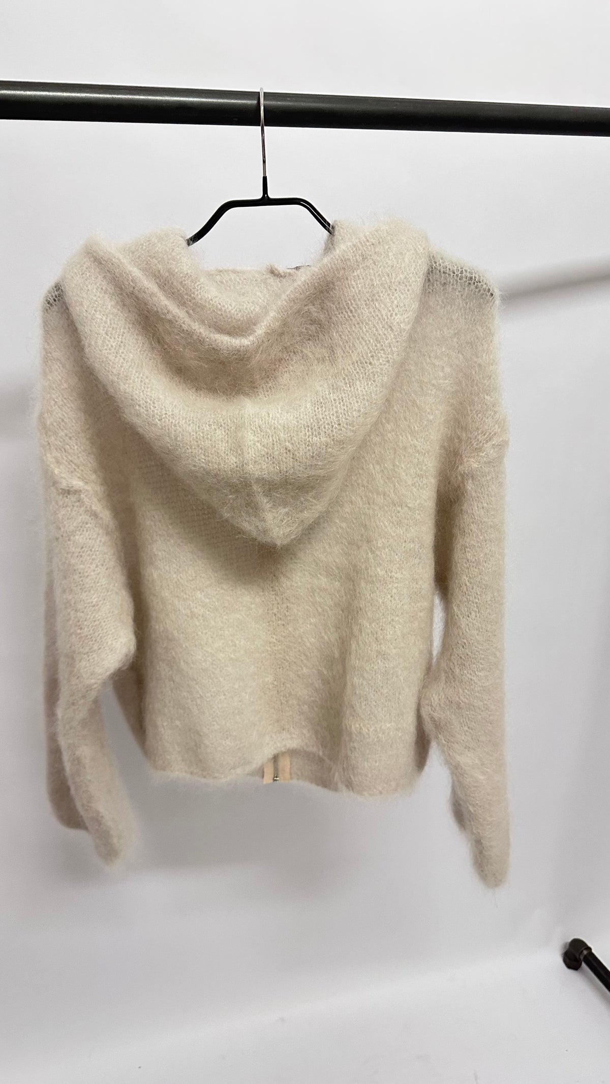 Zipp-Cardigan Kapuze