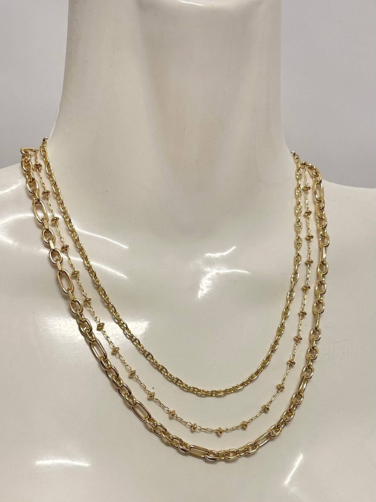 Kette LumaIC gold + silber