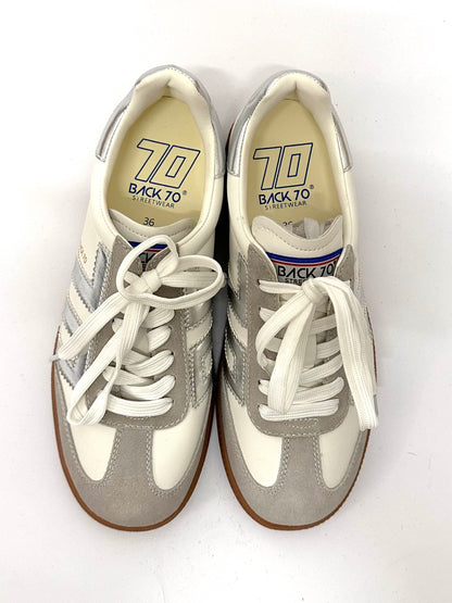 BACK70 - Sneaker Cloud weiß/silber