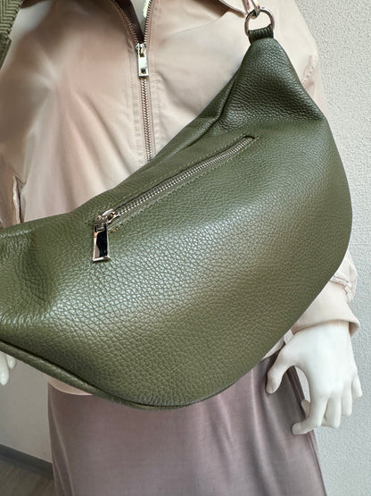 CrossBodyBag inkl. 2 Straps khaki