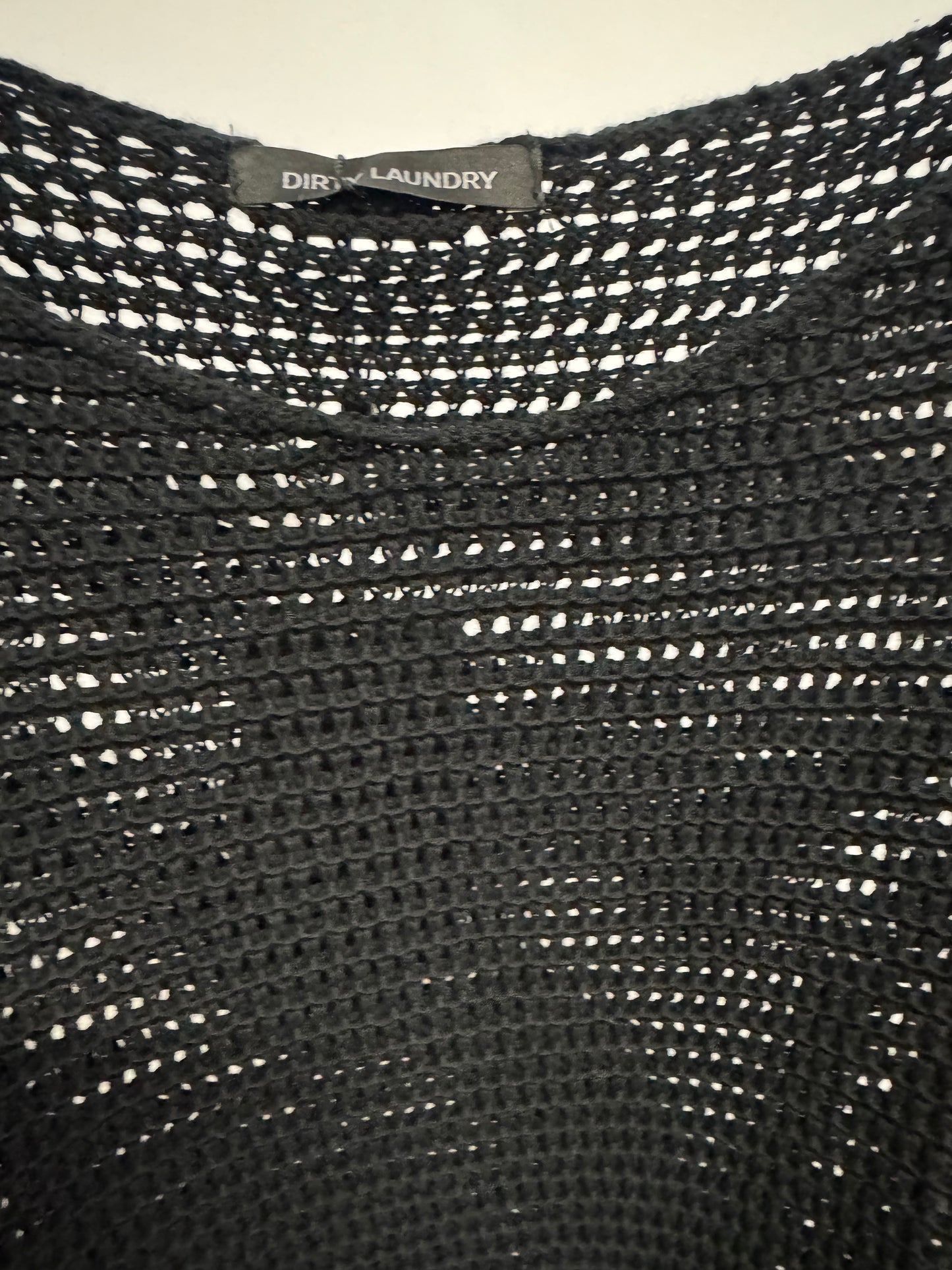 Cropped Häkelpullover